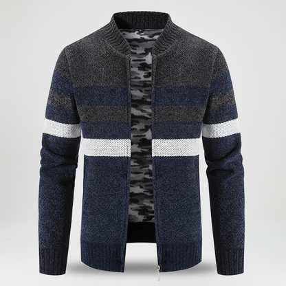 Gestreiftes Strickpullover - Karl