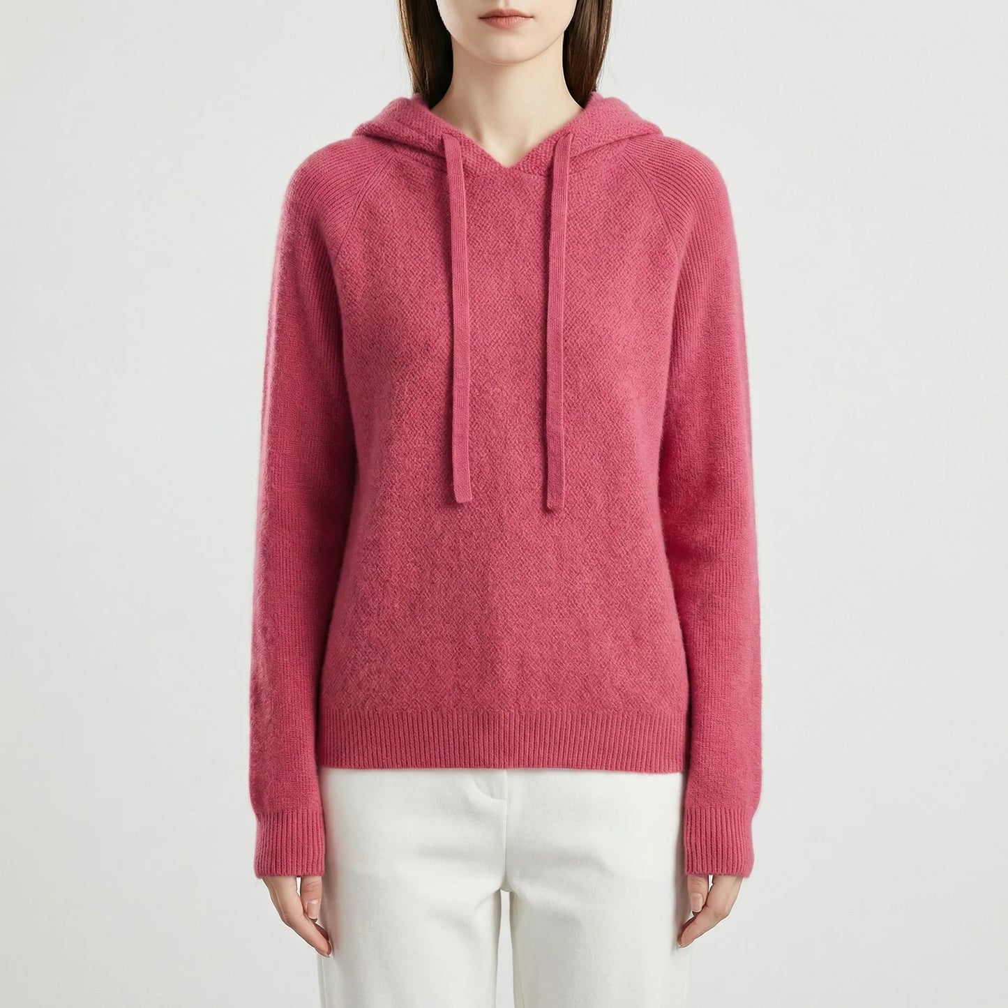 Gestrickter Kapuzenpullover Mit Weicher Struktur - Angie