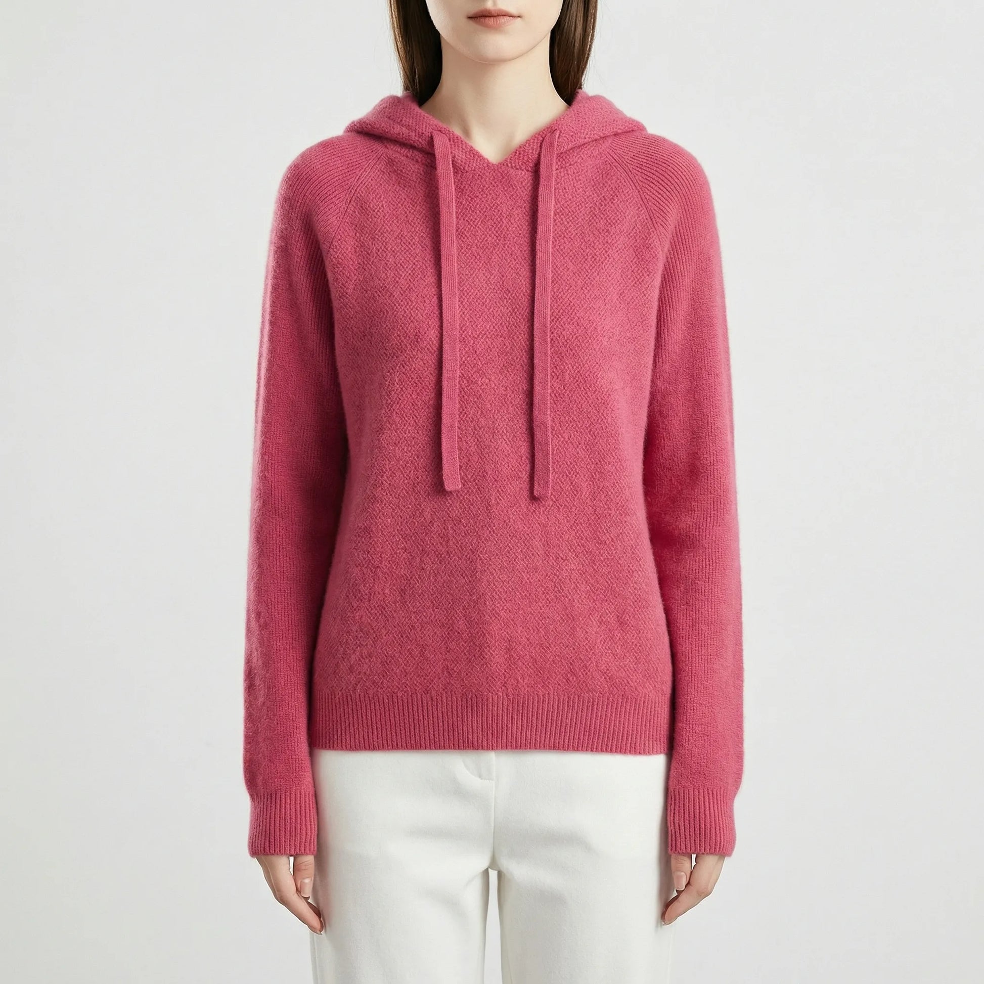 Gestrickter Kapuzenpullover Mit Weicher Struktur - Angie
