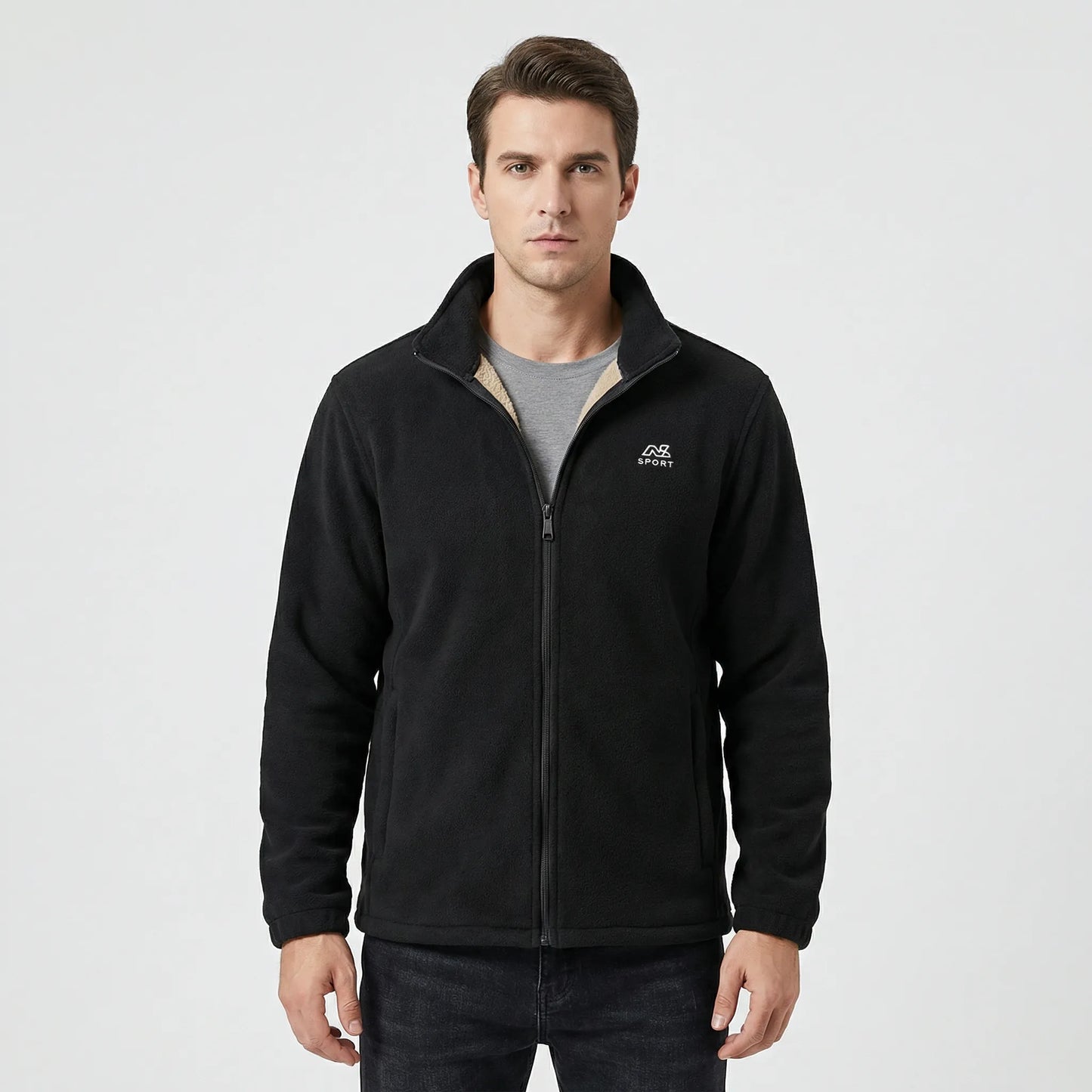Gevoerd Outdoor Fleecevest Met Rits - Ken