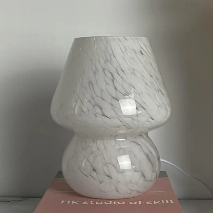 Glas Pilz Tischlampe - AuraShroom