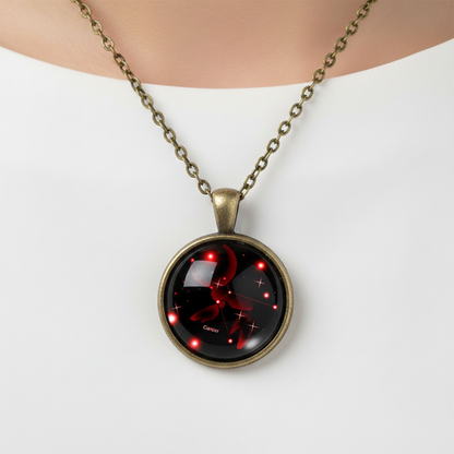 Glasanhänger Mit Sternzeichen - StarJewelry 