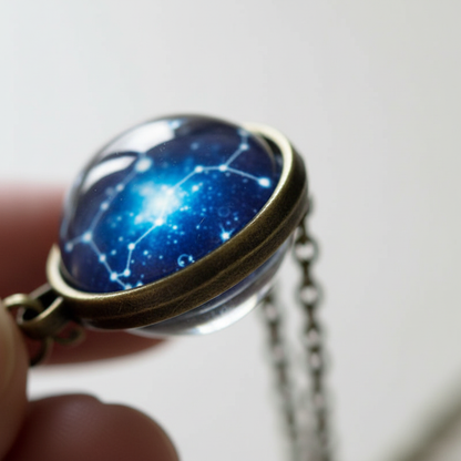 Glasanhänger Mit Sternzeichen - StarJewelry 