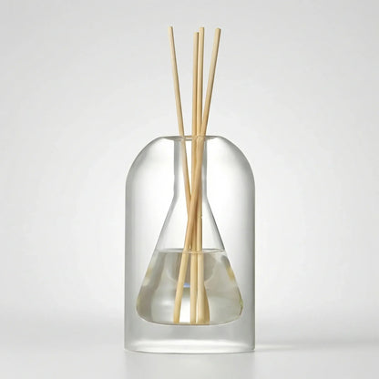 Glazen Geurverdamper Met Stokjes - Aromedome