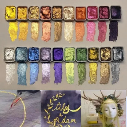 Mineral Pigment Powders - Ignite Your Art with Radiant Shimmering Color 8