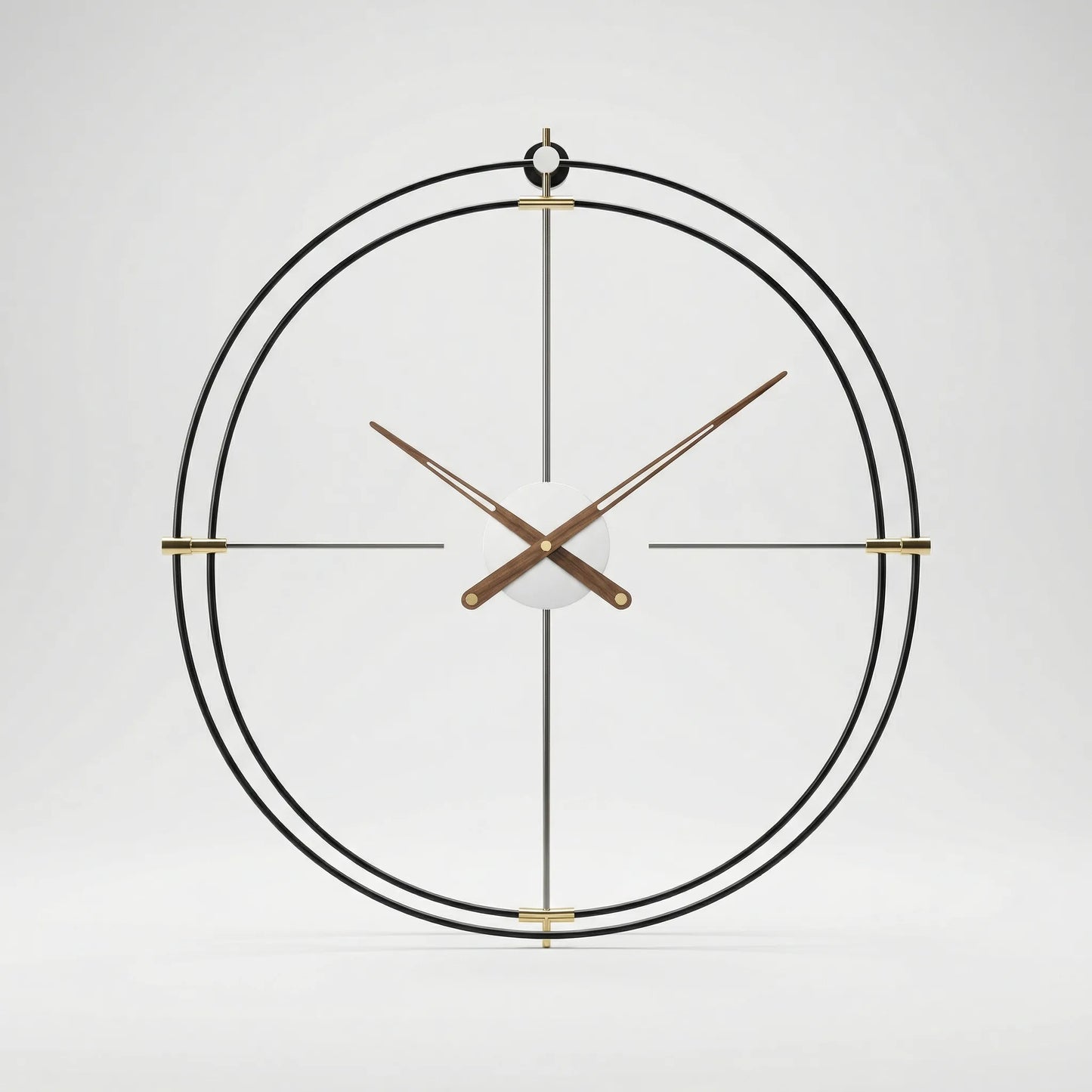 Grote Ronde Wandklok In Minimalistische Stijl - Walloop