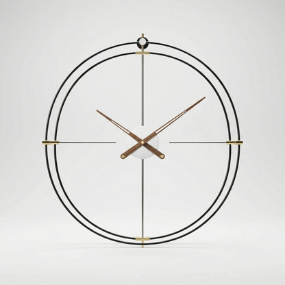 Grote Ronde Wandklok In Minimalistische Stijl - Walloop