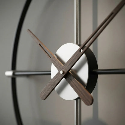 Grote Ronde Wandklok In Minimalistische Stijl - Walloop