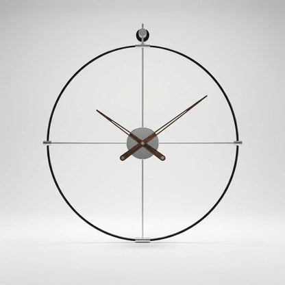 Grote Ronde Wandklok In Minimalistische Stijl - Walloop