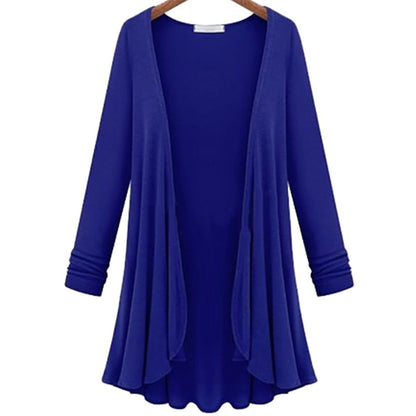 Damen-Cardigan mit Rüschen – Herbstzauber Elena