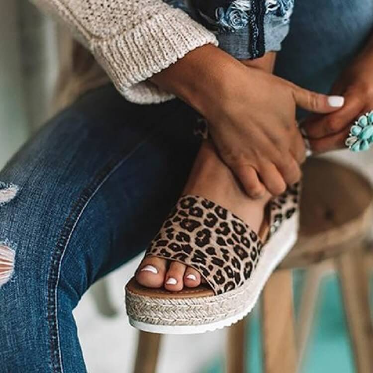 Trendy Damen Espadrille Sommerschuhe – Liv