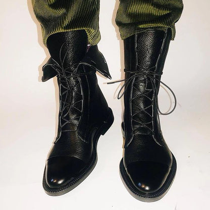 Herbstliche Vintage Damen Stiefeletten – Marvella