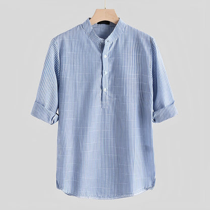 Herren-Sommerhemd mit modernem Schnitt – Cas