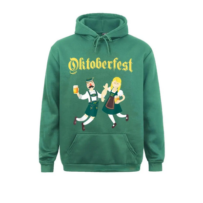Tanzlust Hoodie mit Oktoberfest-Paar – WiesnVibes Oktoberfest 2026