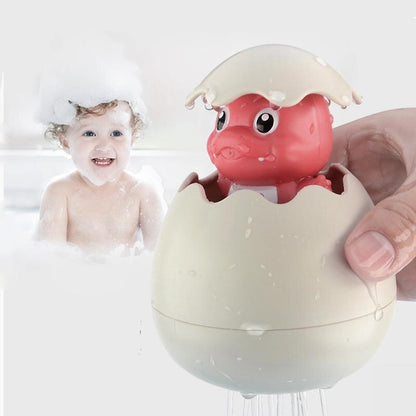 Schlüpf-Ei Badespielzeug mit Tierfigur – 1+1 Gratis – Ente, Dino & Pinguin