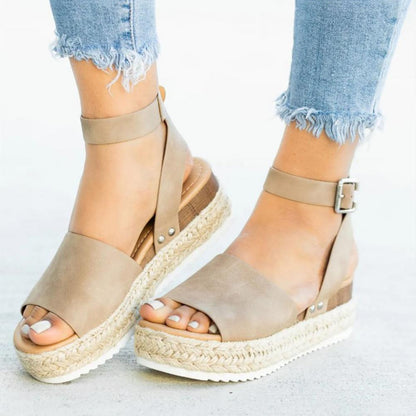 Trendy Damen Espadrille Sommerschuhe – Liv