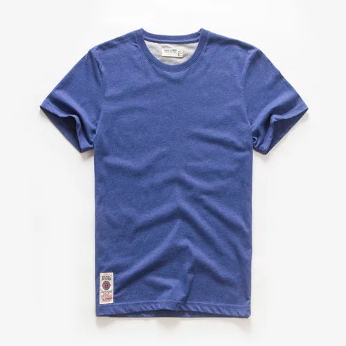 Klassisches Baumwoll-T-Shirt mit zeitlosem Look – Victor