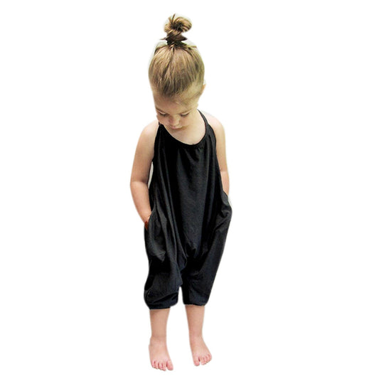 Mädchen Halter Jumpsuit – Mila