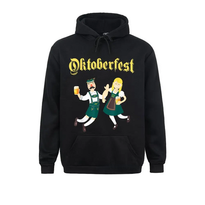 Tanzlust Hoodie mit Oktoberfest-Paar – WiesnVibes Oktoberfest 2026