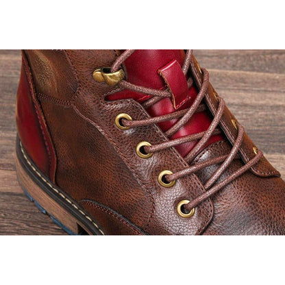 Braune Herren Oxford Stiefel – Jules