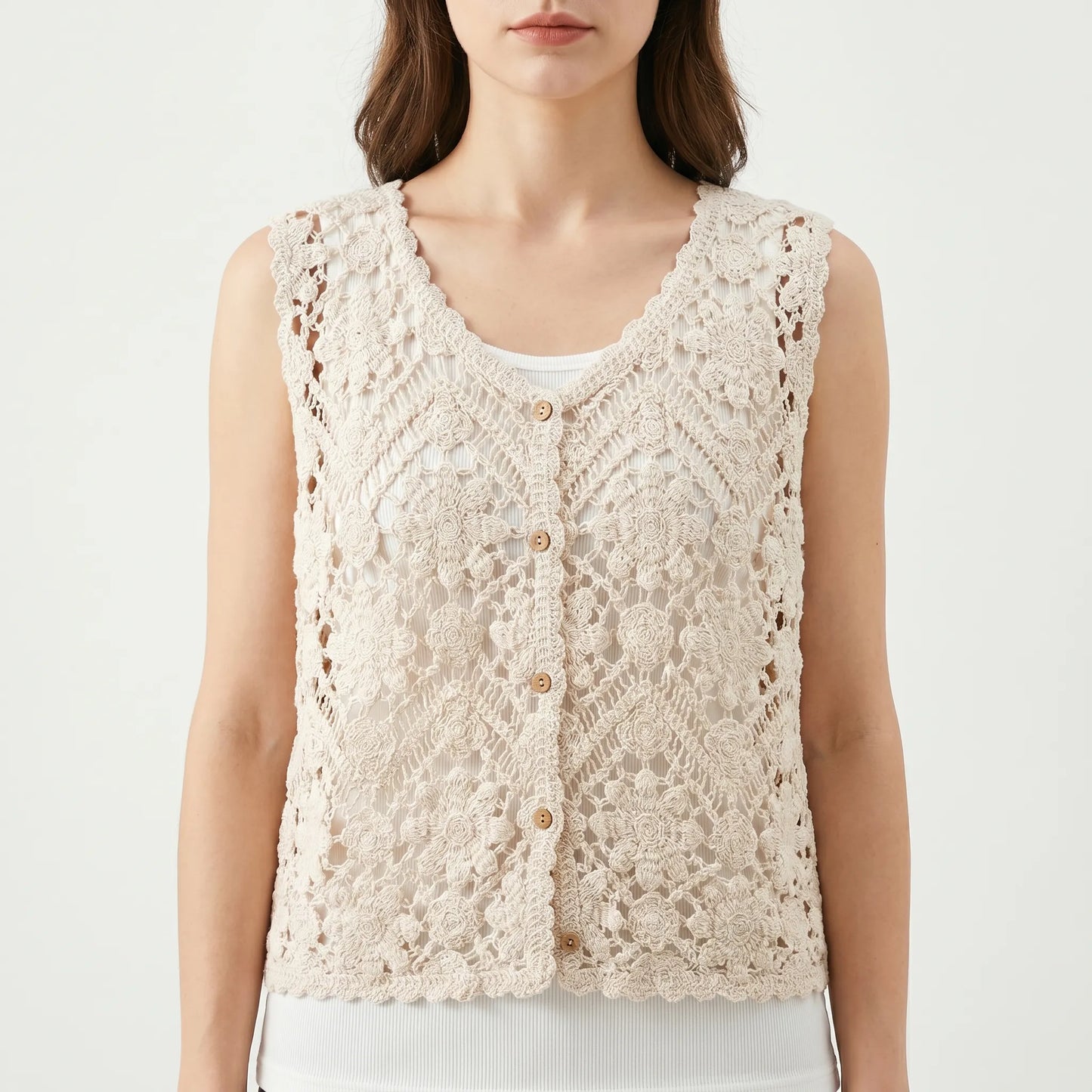 Häkelweste Boho Für Den Sommer -  Jana