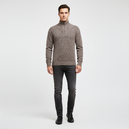 Halb-Zipper Pullover - Daniel