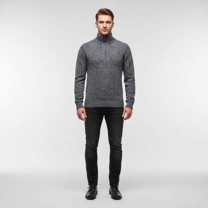 Halb-Zipper Pullover - Daniel