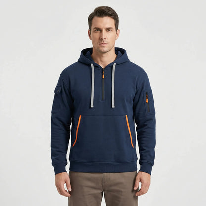 Halbzip Kapuzenpullover Herren - Diego