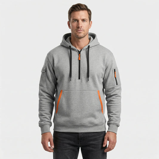 Halbzip Kapuzenpullover Herren - Diego