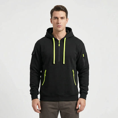 Halbzip Kapuzenpullover Herren - Diego