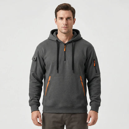 Halbzip Kapuzenpullover Herren - Diego