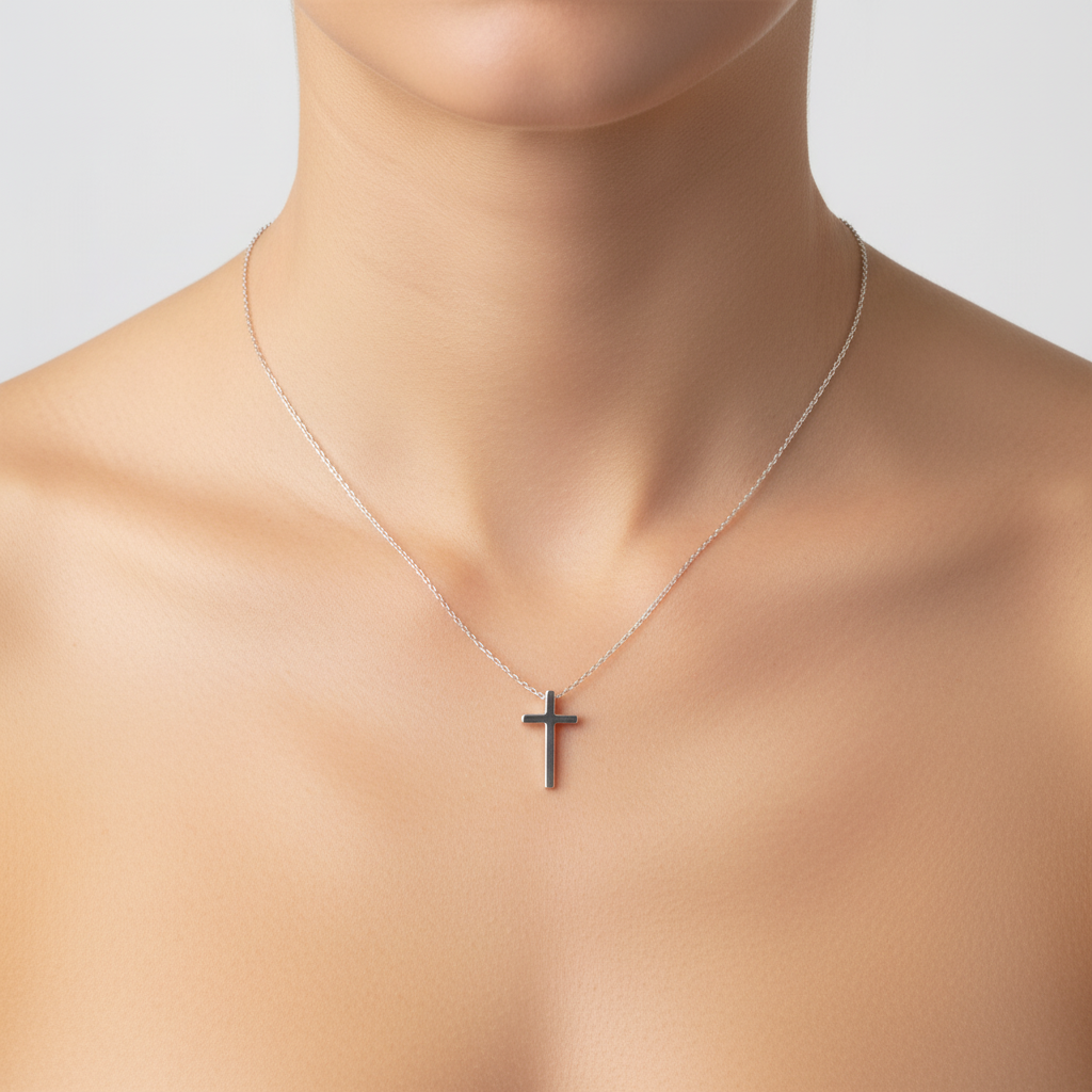 Halskette Mit Kreuz - EternalJewelry 