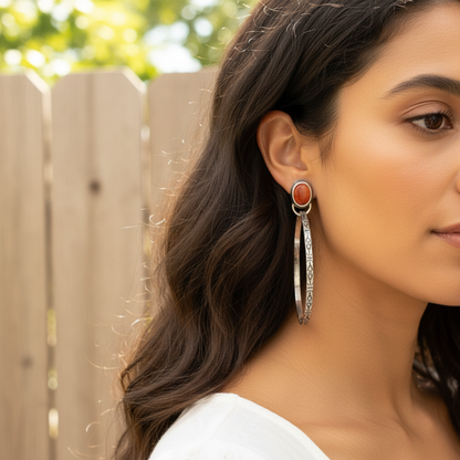 Handgefertigte Ohrringe - VintageGlam 