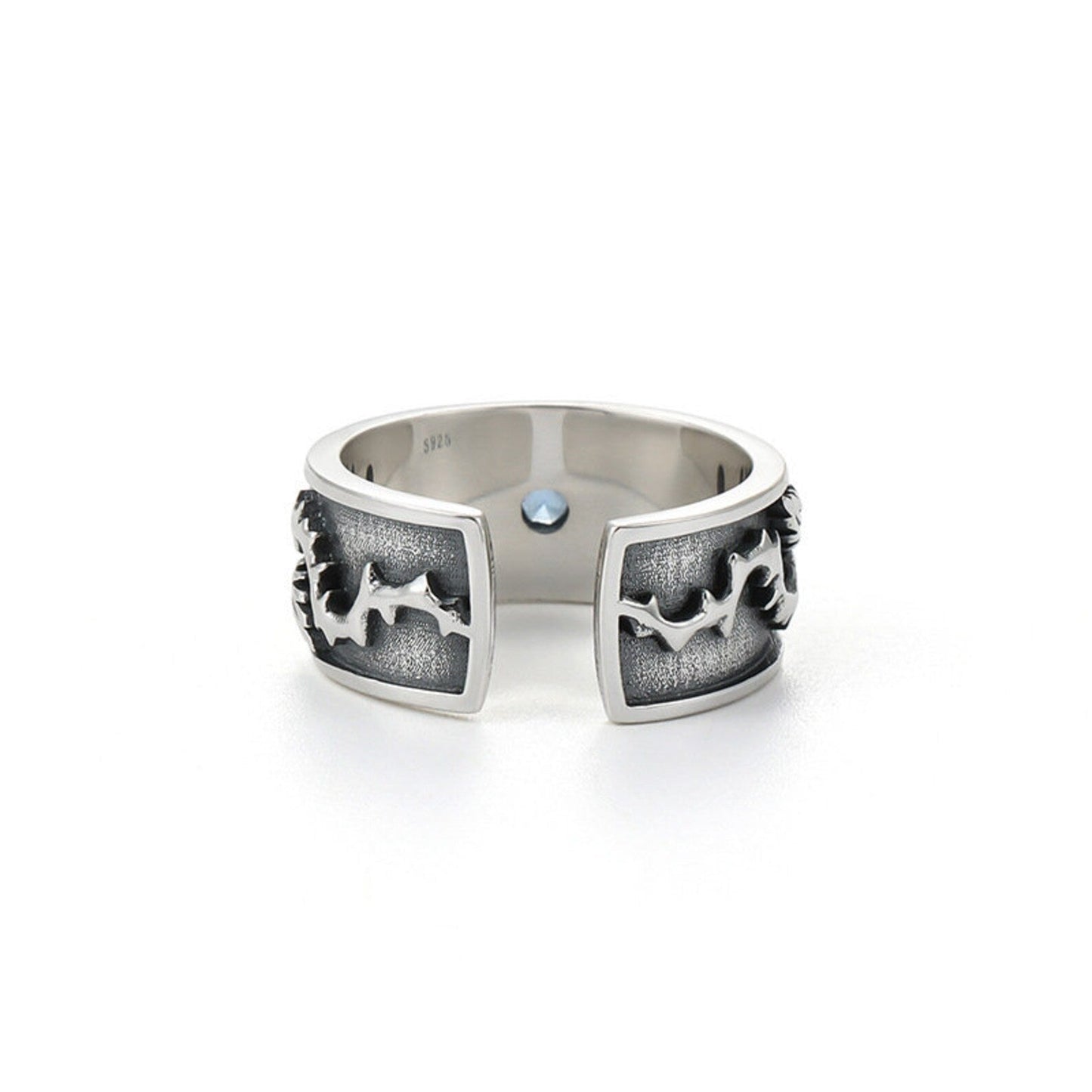 Handgefertigter Silberring - ProtectionRing 