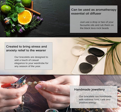 Handgefertigtes Perlenarmband - PowerBracelet 