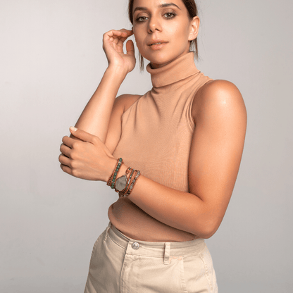 Handgefertigtes Wickelarmband - HarmonyBand 