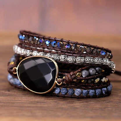 Handgefertigtes Wickelarmband - PowerBand 