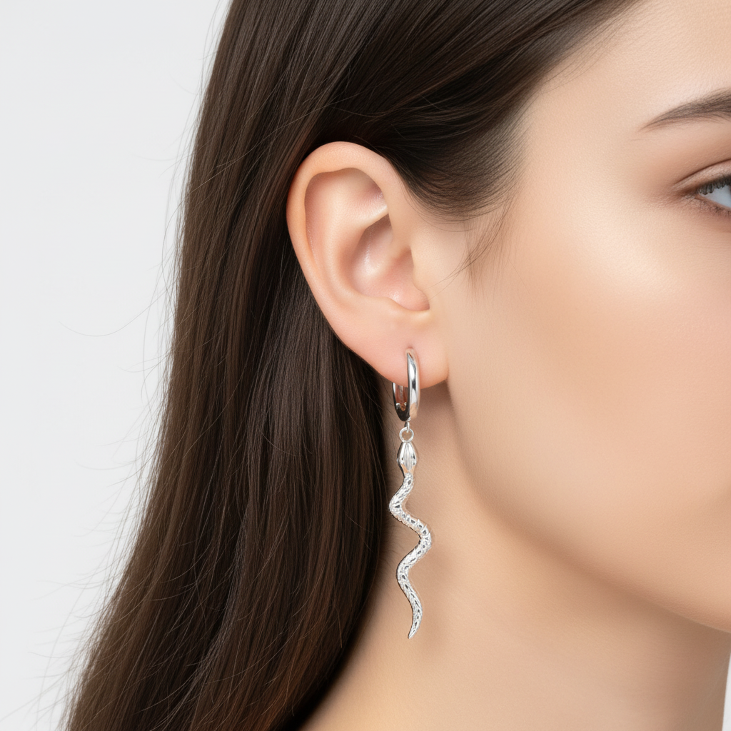 Hängende Ohrringe - SnakeGlamour 