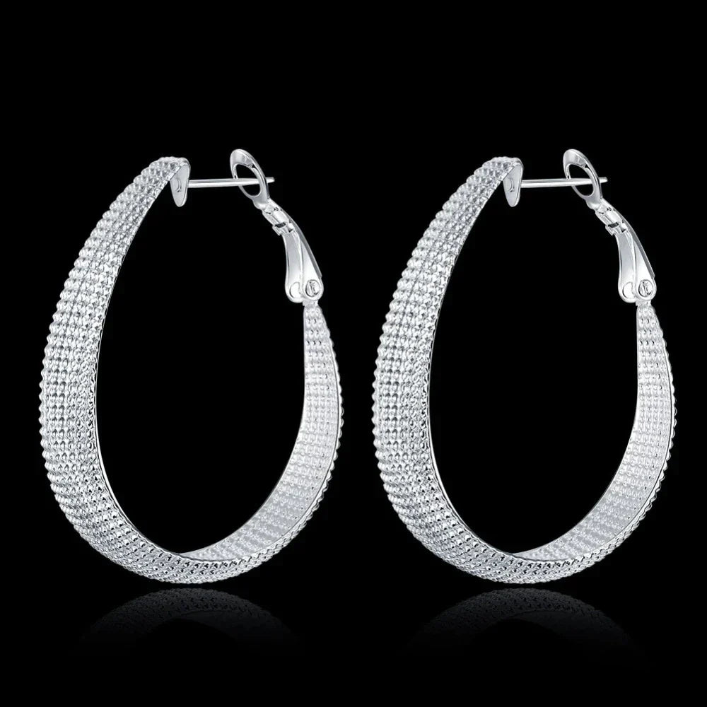 Hängende Ohrringe Aus Silber - SilverShine 
