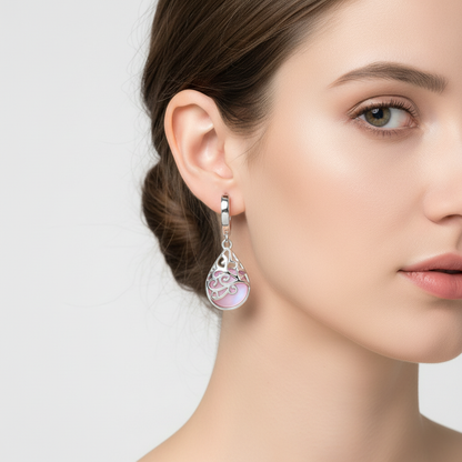 Hängende Silberohrringe - TreeDream 