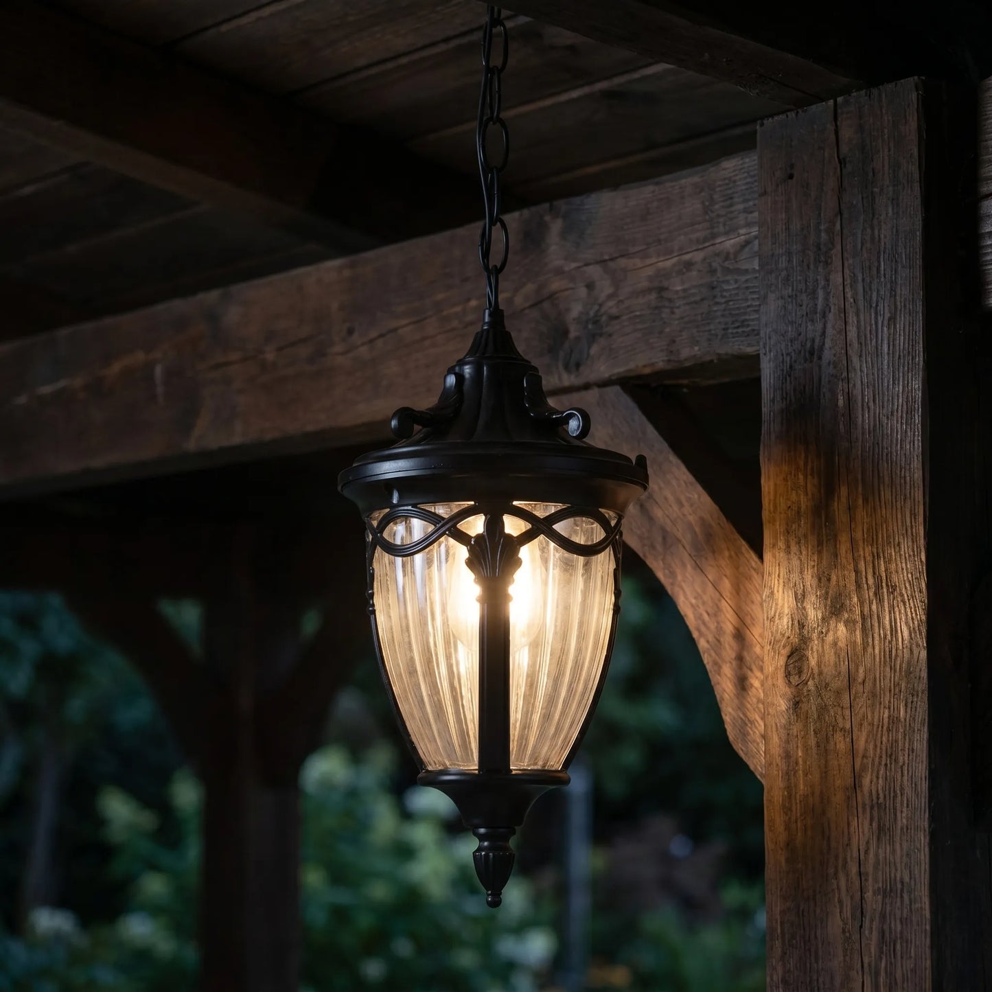 Hanging Outdoor Lantern With Chain Suspension -  Verandoux