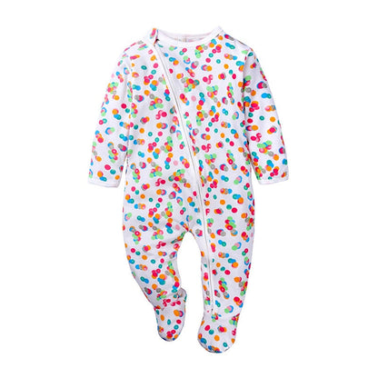 Wärmender Baby-Schlafstrampler mit Reißverschluss – KuschelWickel
