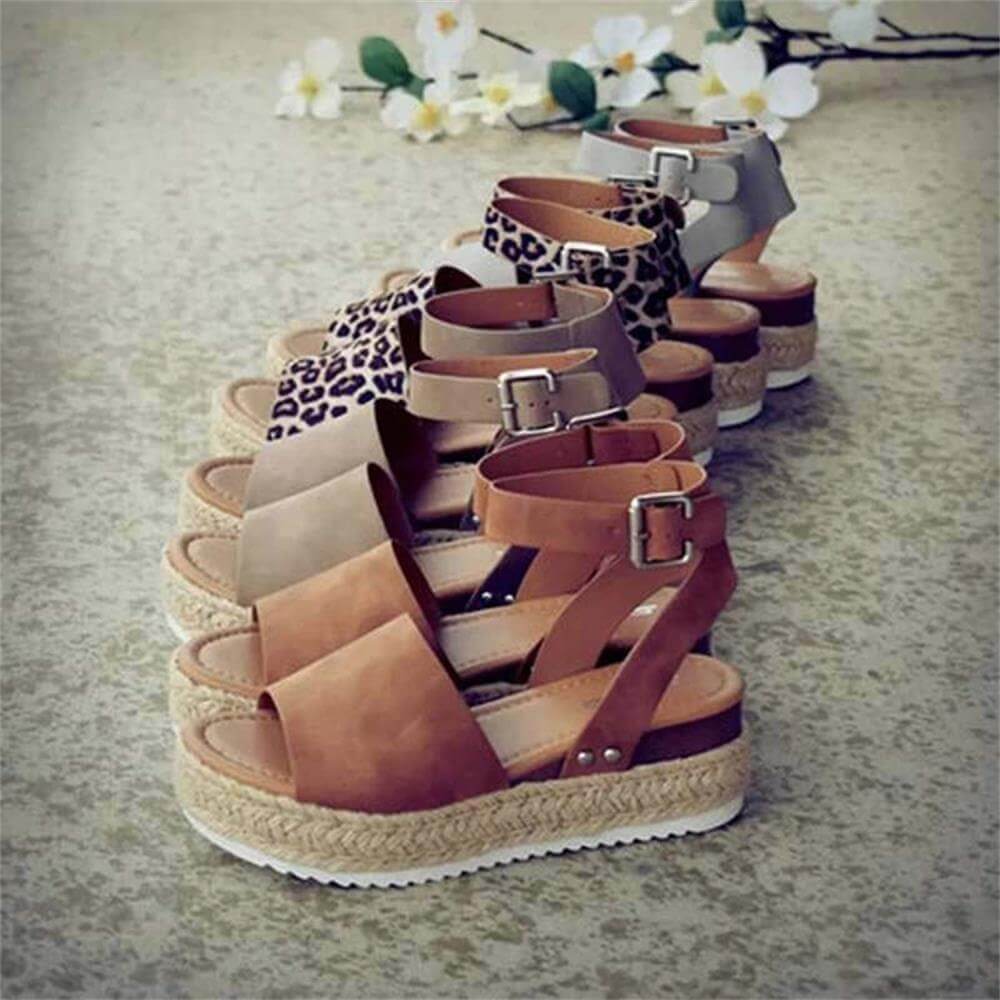 Trendy Damen Espadrille Sommerschuhe – Liv
