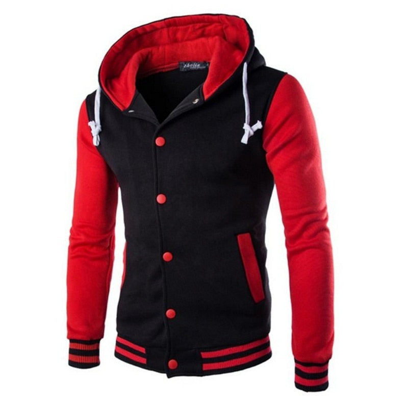 Herren-Baseball-Hoodie im Varsity-Stil – Herbstedition Kevin