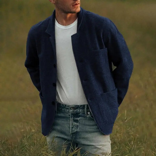 Herren Strickjacke mit taillierter Passform – Dario