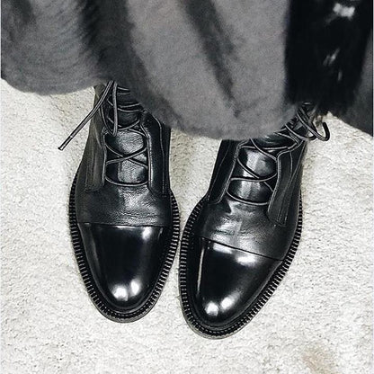 Herbstliche Vintage Damen Stiefeletten – Marvella