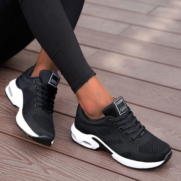 Bequeme & Atmungsaktive Orthopädische Damen-Sneaker – Marlene