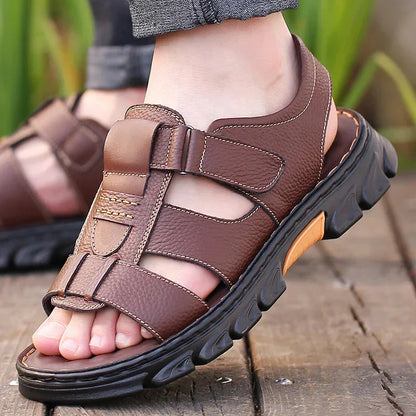 Orthopädische Ledersandalen für Herren – Thijs