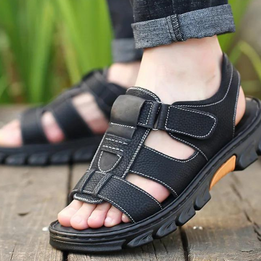 Orthopädische Ledersandalen für Herren – Thijs