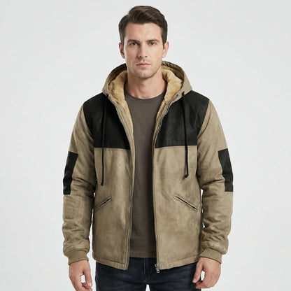 Herren Kapuzenjacke Mit Geradem Schnitt - Rasmus